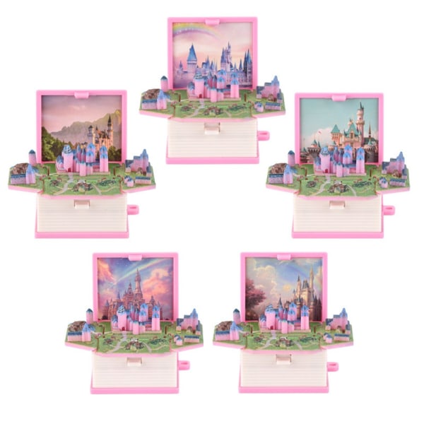 Taitettava kirja Avaimenperä Castle Avaimenperä C C C
