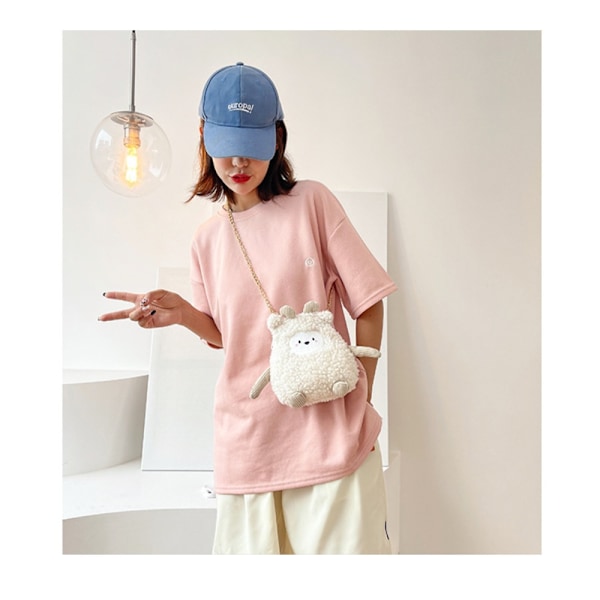 Crossbody Bag Axelväska VIT white