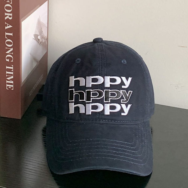 Baseball-lippikset Peaked Cap NAVY BLUE navy blue