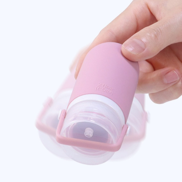 Vätskebehållare Resepåfyllningsbar flaska GUL 90ML yellow 90ml