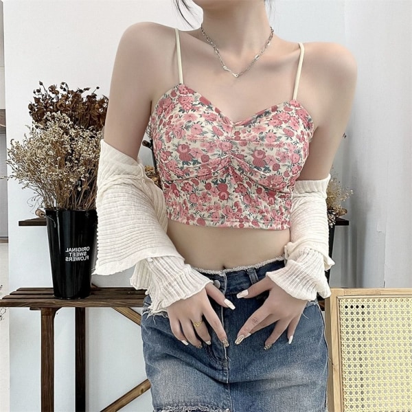 Kukkakuvioiset Camisole- print , VÄRI 1 VÄRI 1 Color 1