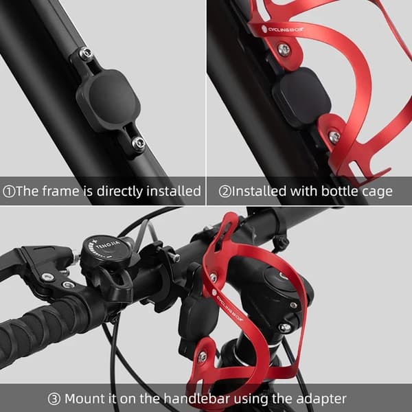 Cykel Trackerholder GPS Tracker Beskytter RØD red