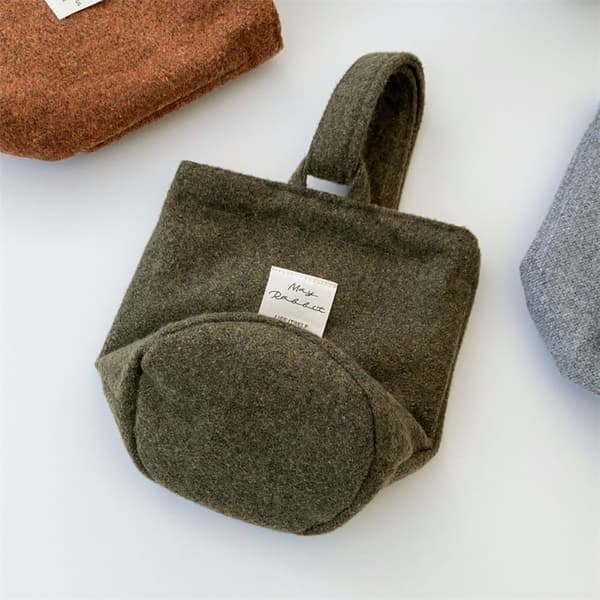 Handväska Bucket Bag GRÅ Gray