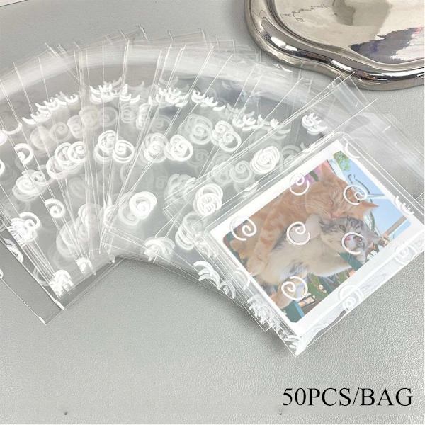 50/100 stk./pakke Opp-pose beskyttelsesærmer 50 stk. 50 stk. 50pcs