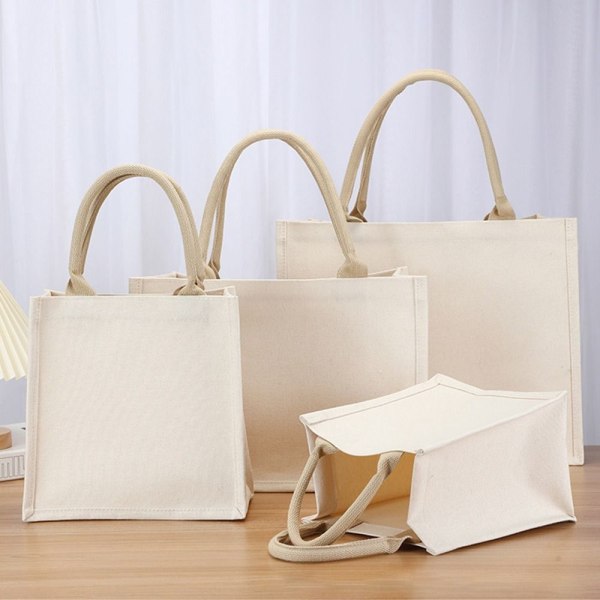 Lerretsveske Blank tøysekk 37X27X15CM 37X27X15CM 37x27x15cm