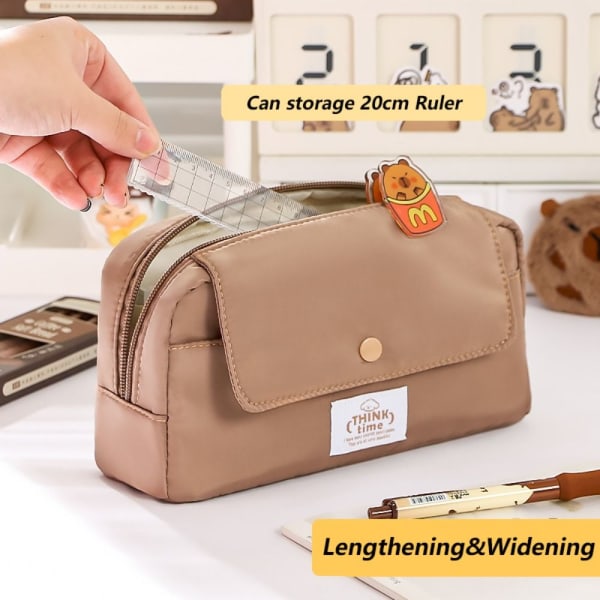 Pen Bag Penalhus BEIGE Beige