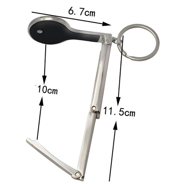Purse Hanger Håndtaske Hanger SORT Black