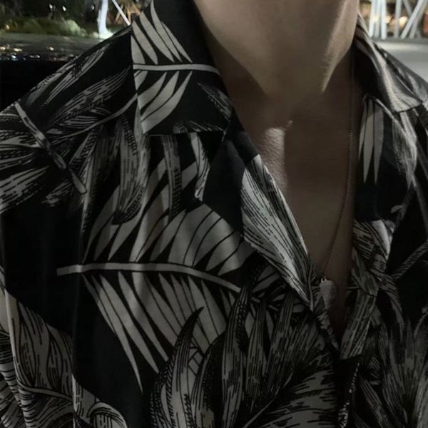 Hawaiian Blossom Shirt Miesten lyhythihainen paita VALKOINEN 2XL 2XL White 2XL-2XL
