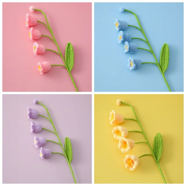 3D Blomsterbogmærke Blomsterbogklip GUL Yellow