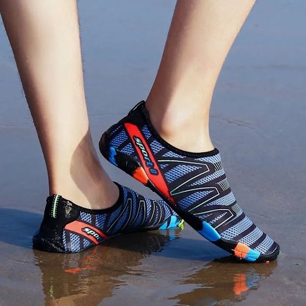 Strandvandssko Svømning Aqua Hjemmesko MØRKEBLÅ 38 dark blue 38