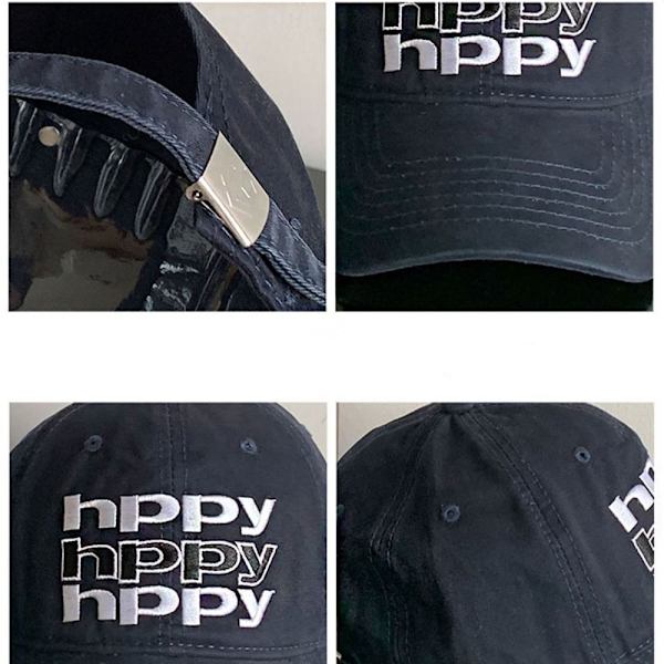 Baseball-lippikset Peaked Cap MUSTA black