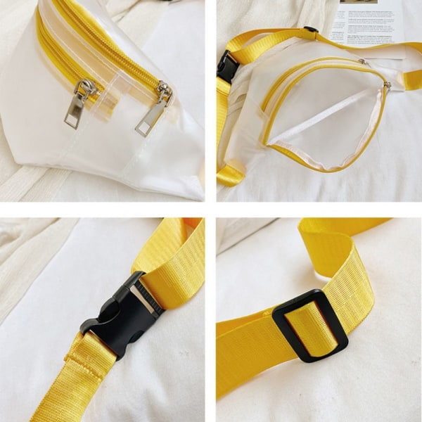 Sports Fanny Pack Crossbody brysttaske SORT black