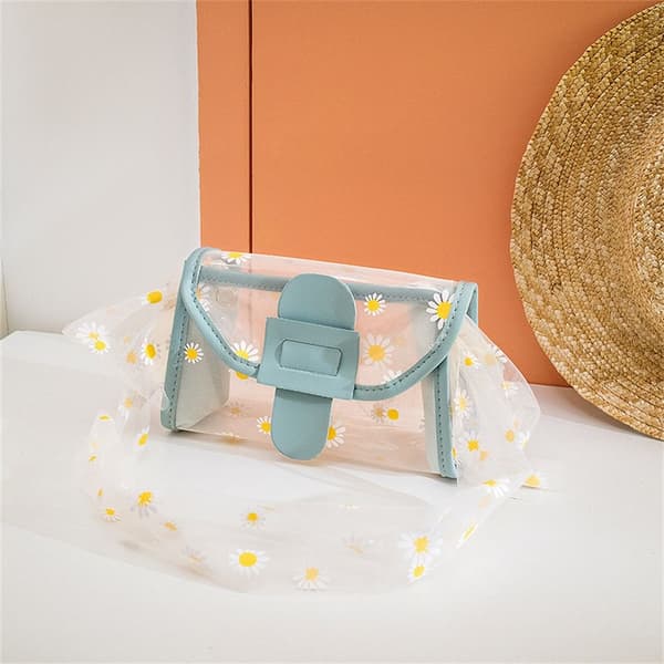 Håndvesker PVC Jelly Bag BLÅ blue
