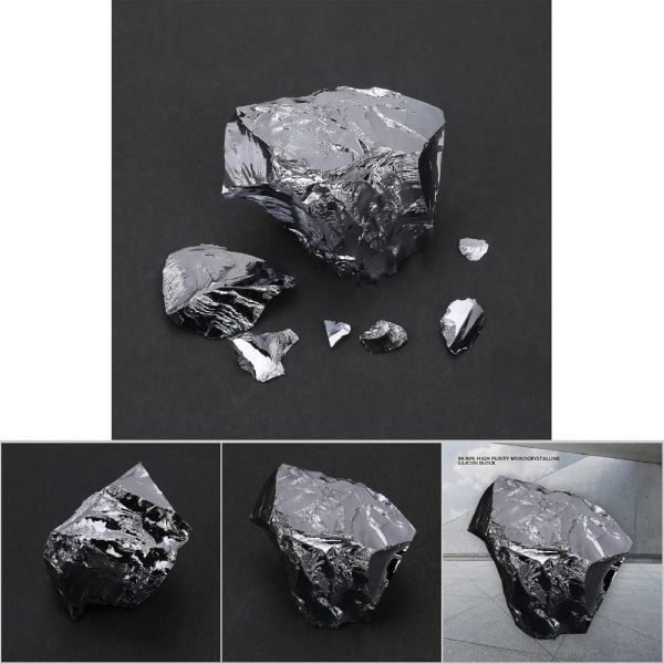 Siliciummetalelement 14 Halvledermateriale Monokrystallinsk 50g