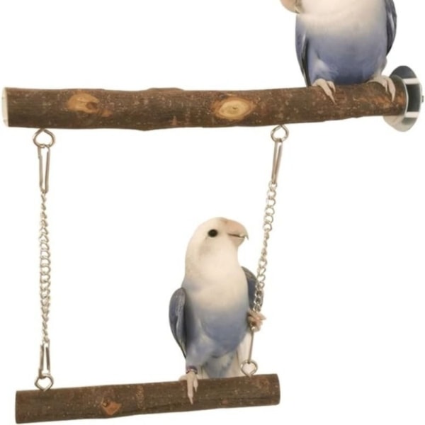 Parrot Swing Legetøj Bird Chew Toy Tyggetøj