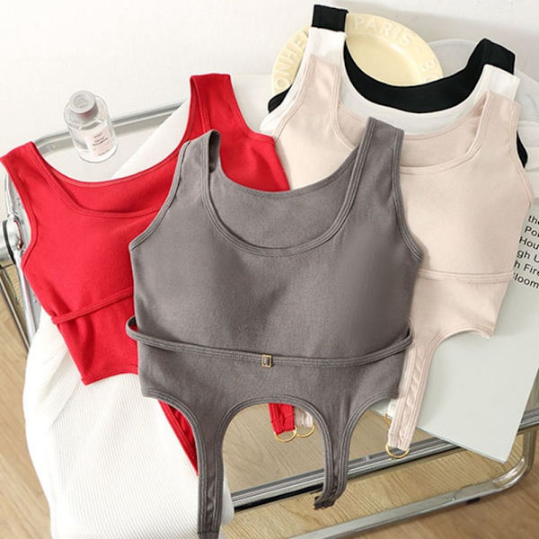 Epäsäännöllinen Camisole Sexy Tank Top COLOR 3 COLOR 3 Color 3