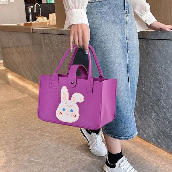 Skuldertaske Mulepose LYSEBLÅ Light Blue