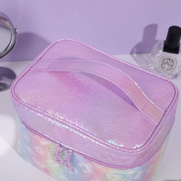 Letter Makeup Bag Kosmetikkveske A A A