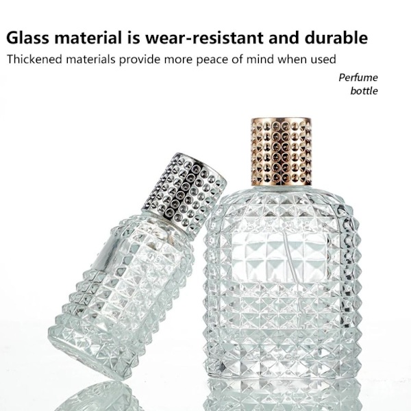 Suihkepullo hajuvesisuihkepullo SILVER 50ml Silver 50ml
