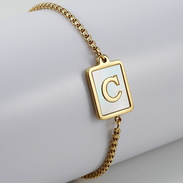 Initialt armband Bokstavsarmband C C C