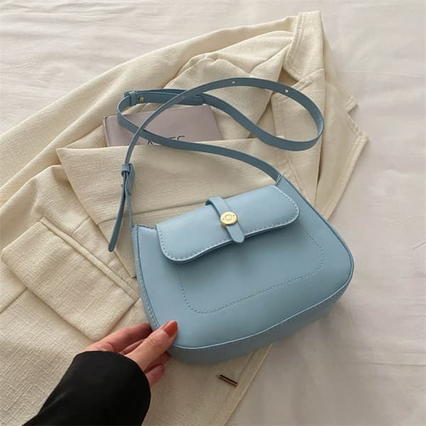 Skulderveske Messengerbag BLÅ Blue