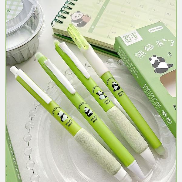4st/ set tecknade djur raderbar penna Panda magic pennor AA A