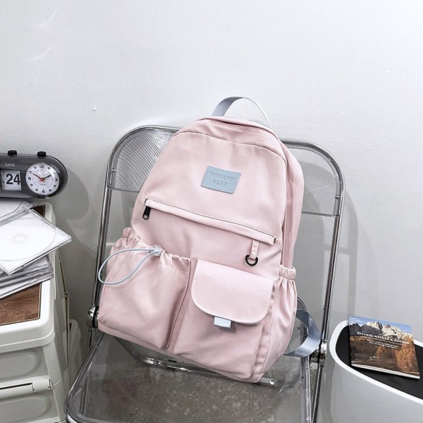 Koululaukku Monipuolinen reppu PINK pink