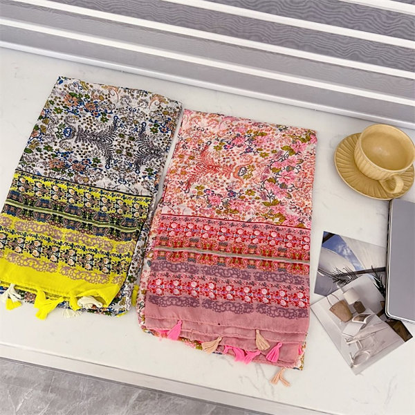 Silk Scarf Beach Shawl 1 1 1