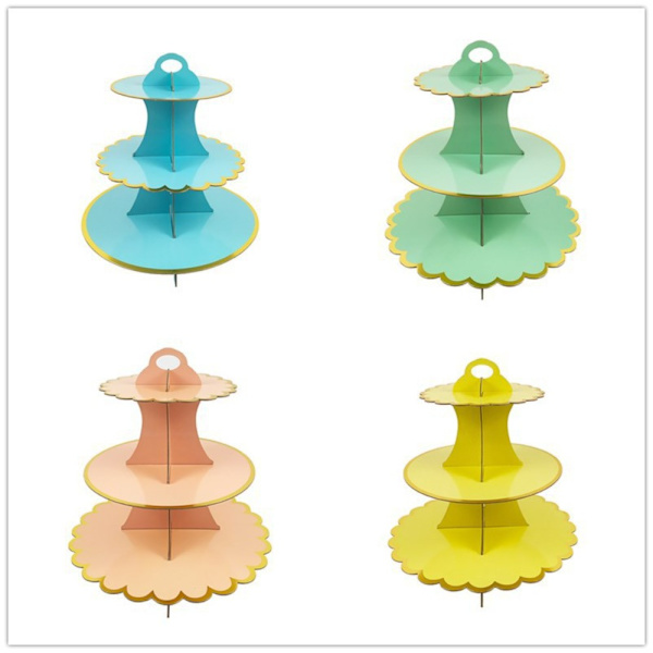 Dessert Display Rack Tårtställ BLÅT blue