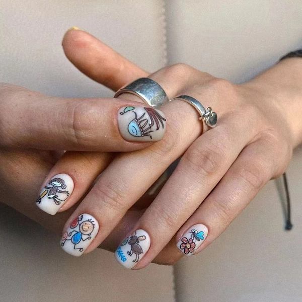 Falska Naglar Fake Nails JB210 JB210 JB210