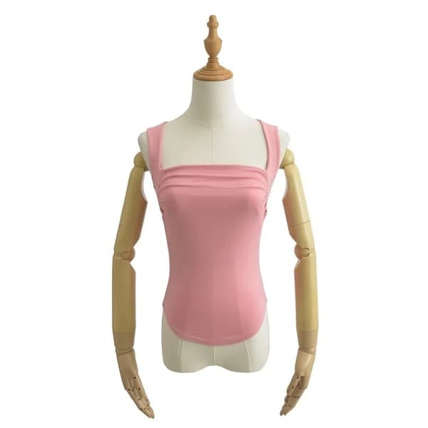 Magtoppar Väst-T-shirts VIT S White S