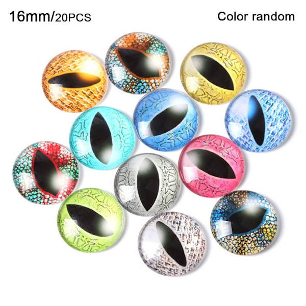 20st/10 par Eyes Crafts Eyes Puppet Crystal Eyes 16MMCOLOR 16mmcolor random