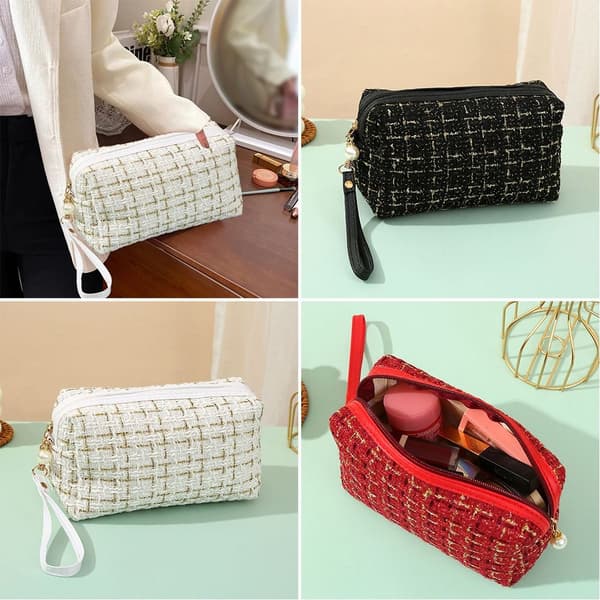 Kosmetiktaske Makeuptaske SORT Black