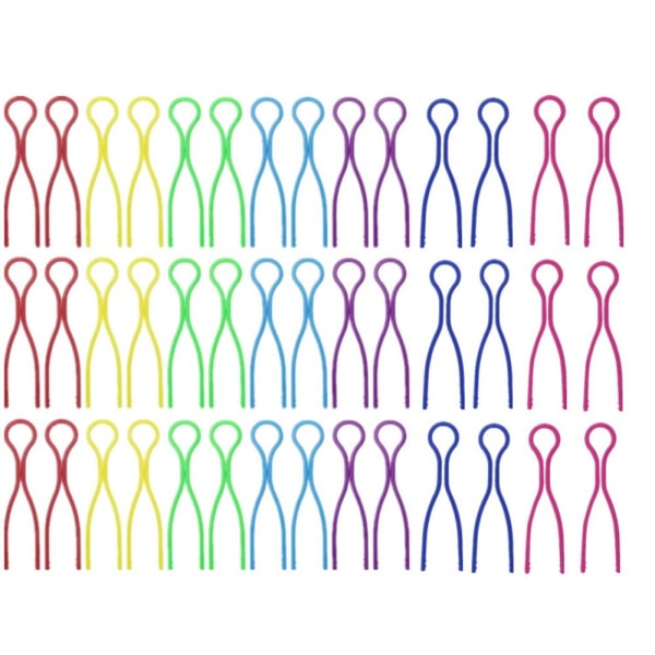 Puolakiinnikkeet Kierrekelat Kiinnikkeet MIXED COLOR-10 KPL SEK. mixed color-10 pcs