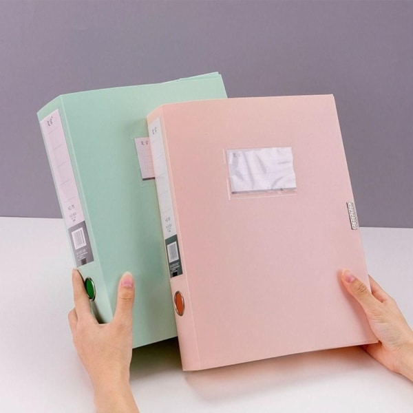 Dokumentoppbevaringsboks A4 Informasjonsboks ROSA pink
