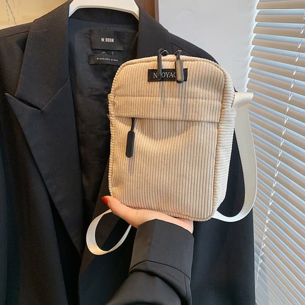 Mode Fritidsväska Axelremsväska GRÅ Grey