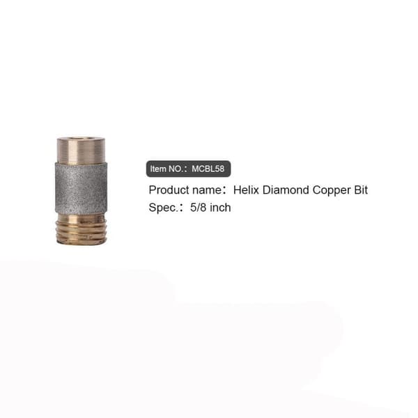Diamantslibebit Bejdset Glas Slibemaskine Glas Slibeværktøj