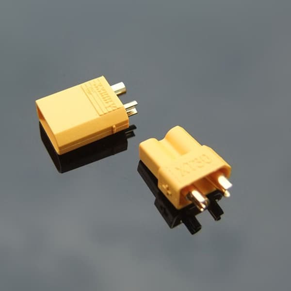 10 stk. XT30U XT30 Stik GUL 10 STK 10 STK yellow 10PCS-10PCS