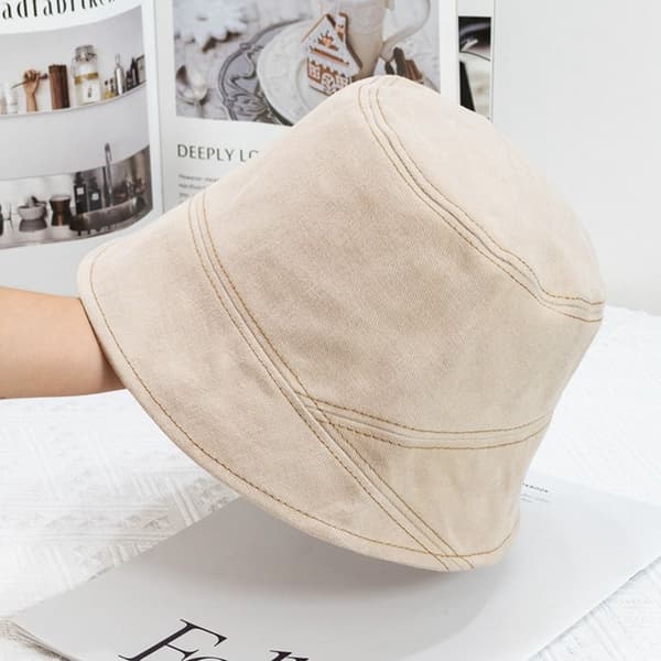 Bomuld Bucket Hatte Kvinder Sommerhat 2 2 2