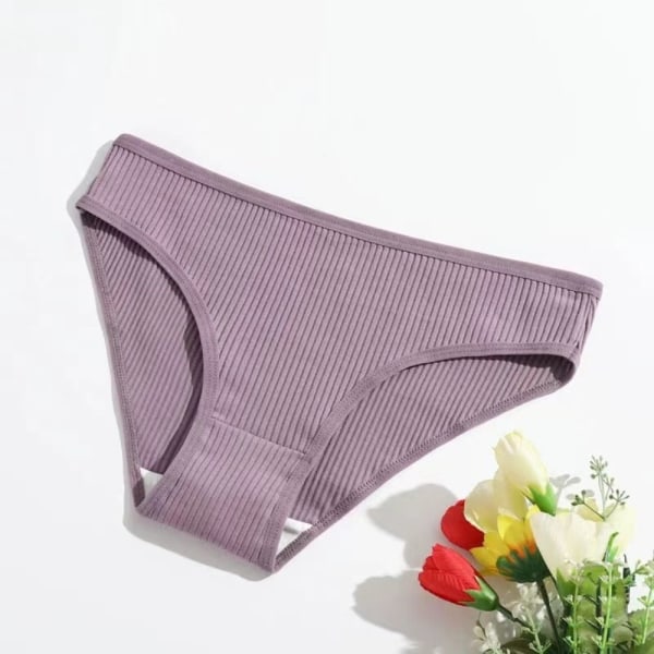 Saumattomat pikkuhousut, puuvillaiset alushousut PURPLE S Purple S