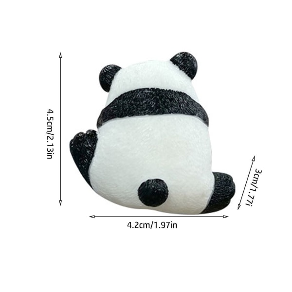 Little Animal Ornaments Bilnavigasjonsskjermdekorasjoner PANDA panda