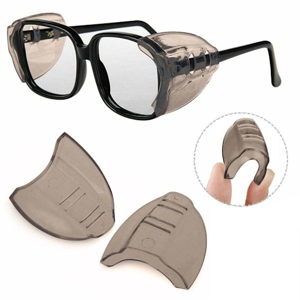 Ögonskydd Glasögon Sidoskydd för glasögon BRUN brown