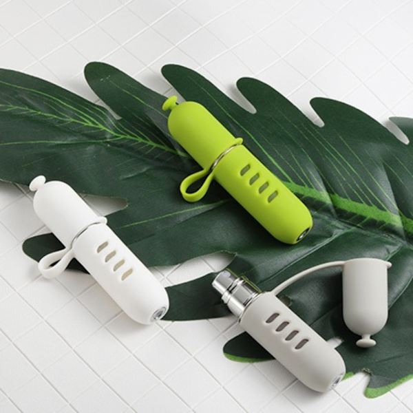 Suihkepullo hajusteiden uudelleentäytettävä pullo VIHREÄ green
