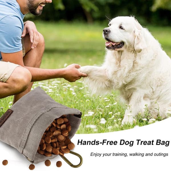 Hundetreningsgodbitpose GRÅ Gray