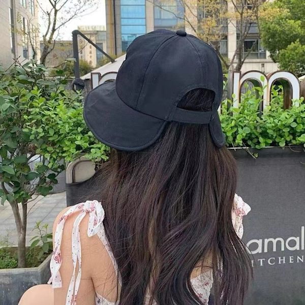 Dam Solhatt Cap SVART Black