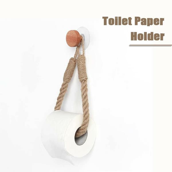 1 stk. Toiletpapirholder Hængende Håndklæde Reb TYPE C TYPE C Type C