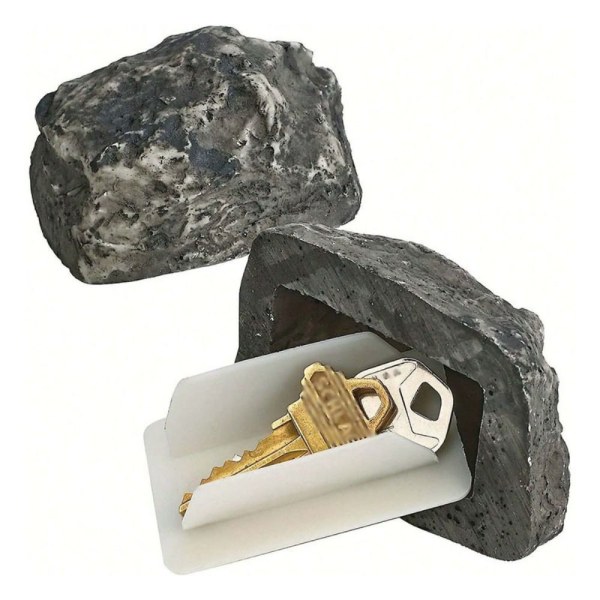 Key Organizer Key Case Stone Shape Key Box