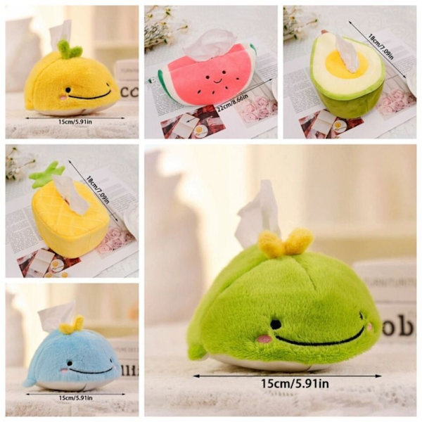 Fabric Tissue Puff Tissue Box 3 3 3