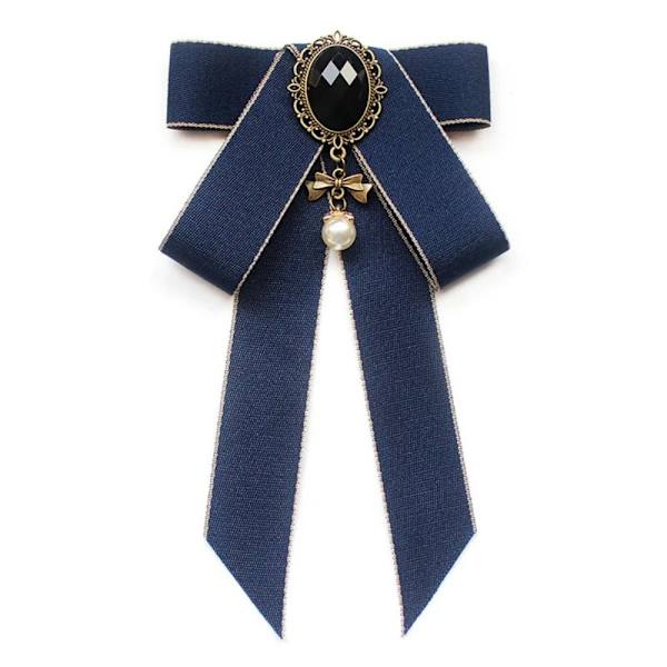 Rusetti Bowknot rintakorut SININEN Blue