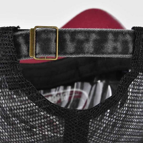 Kirjekirjonta Lippalakit Distressed Haalistuneet Hatut VIININPUNAINEN wine red